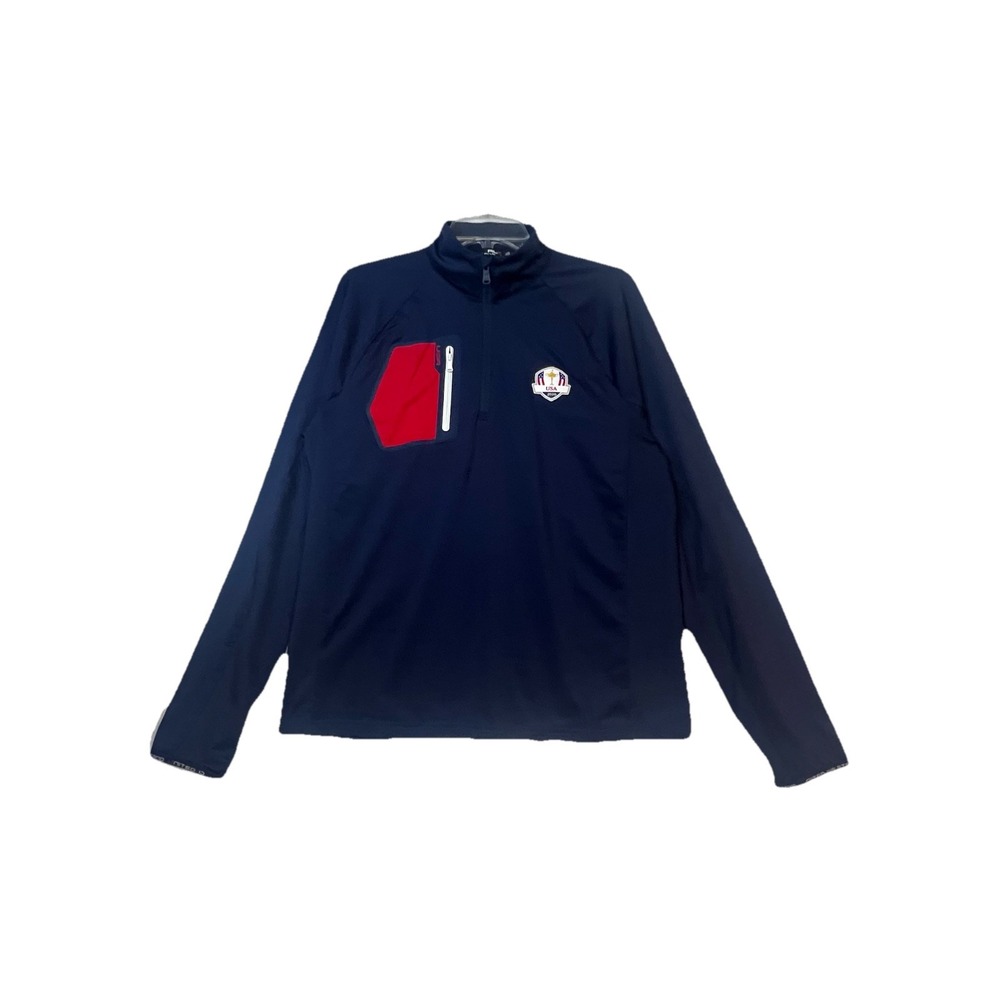 Ralph Lauren Golf Team USA Issue Jacket Pullover Mens MD 1/4 Zip‎ 2020 Ryder Cup